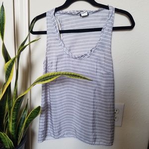 J. Crew Silk Sleeveless Striped Top